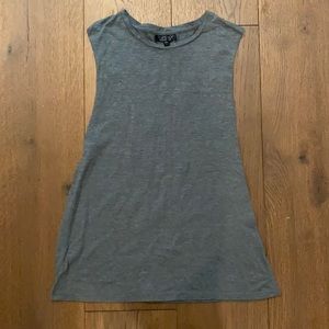 Top shop grey tank top